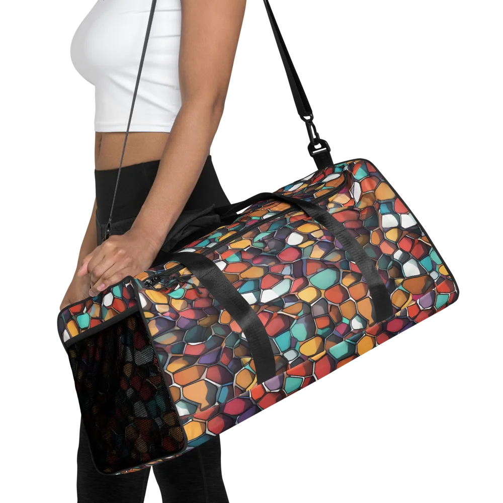 Prism Pebble on Duffle Bag — Front