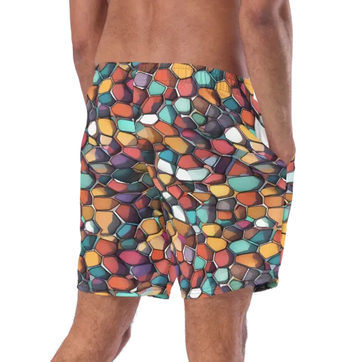 Prism Pebble on a Swim Trunks