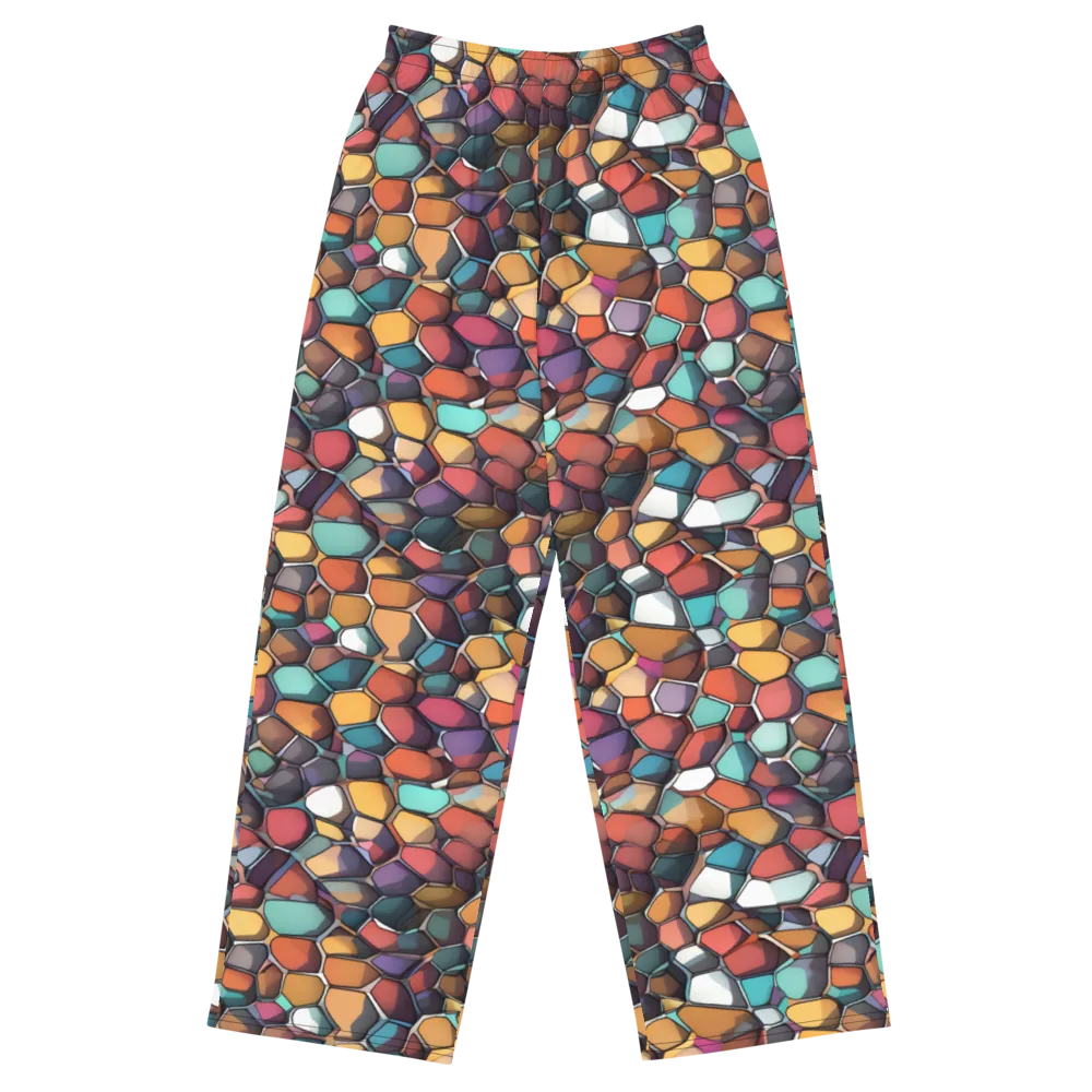 Prism Pebble on Wide-Leg Pants — Front