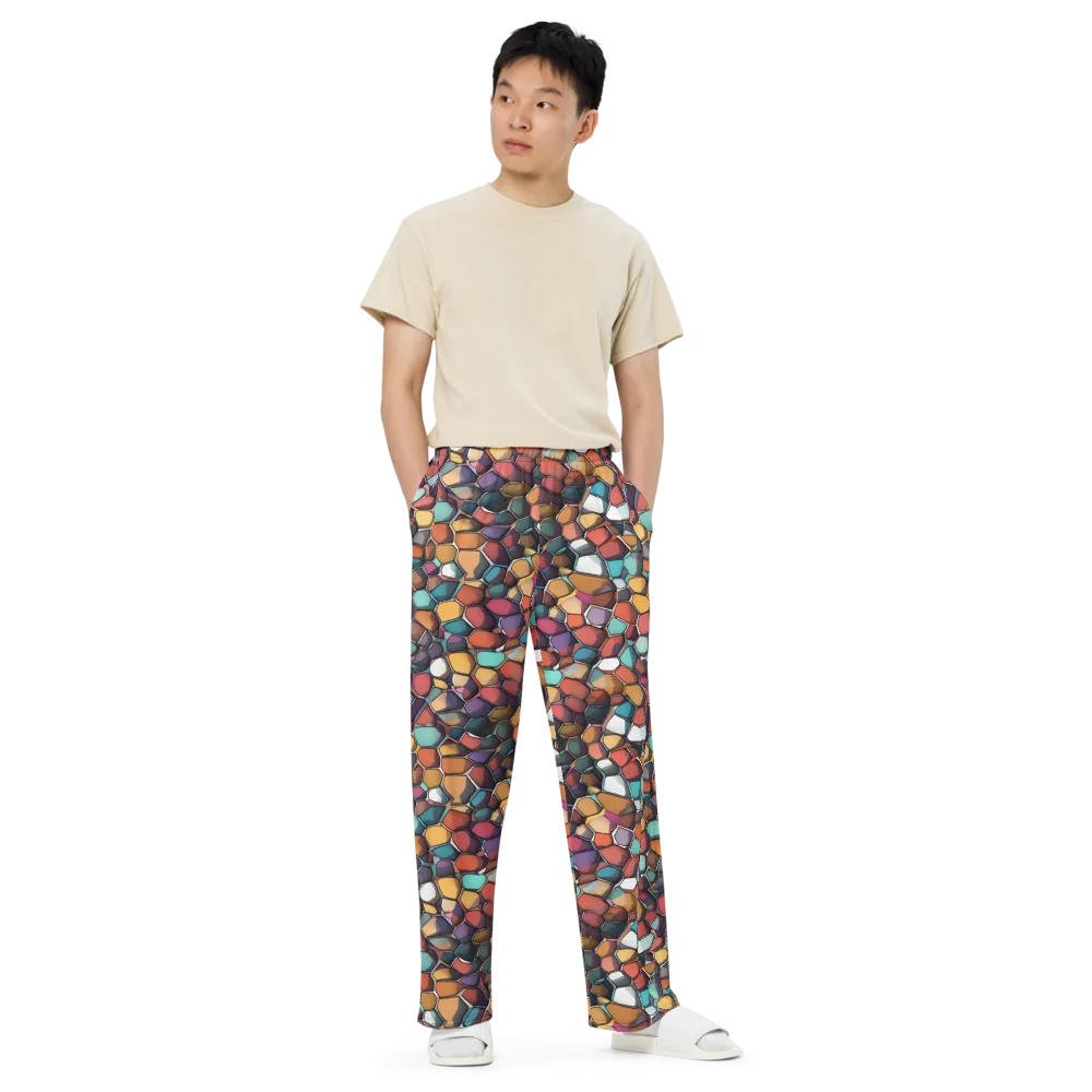 Prism Pebble on Wide-Leg Pants — Front