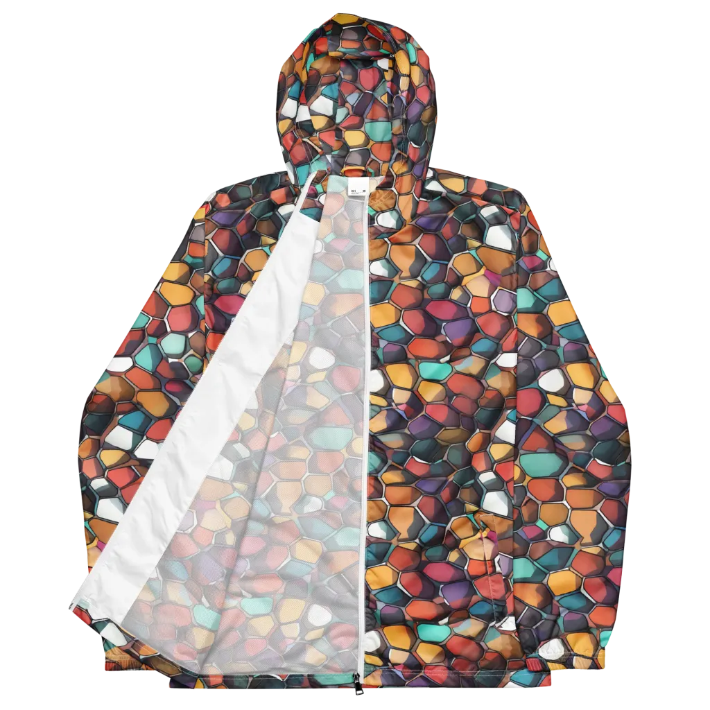 Prism Pebble on Men's Windbreaker — Front