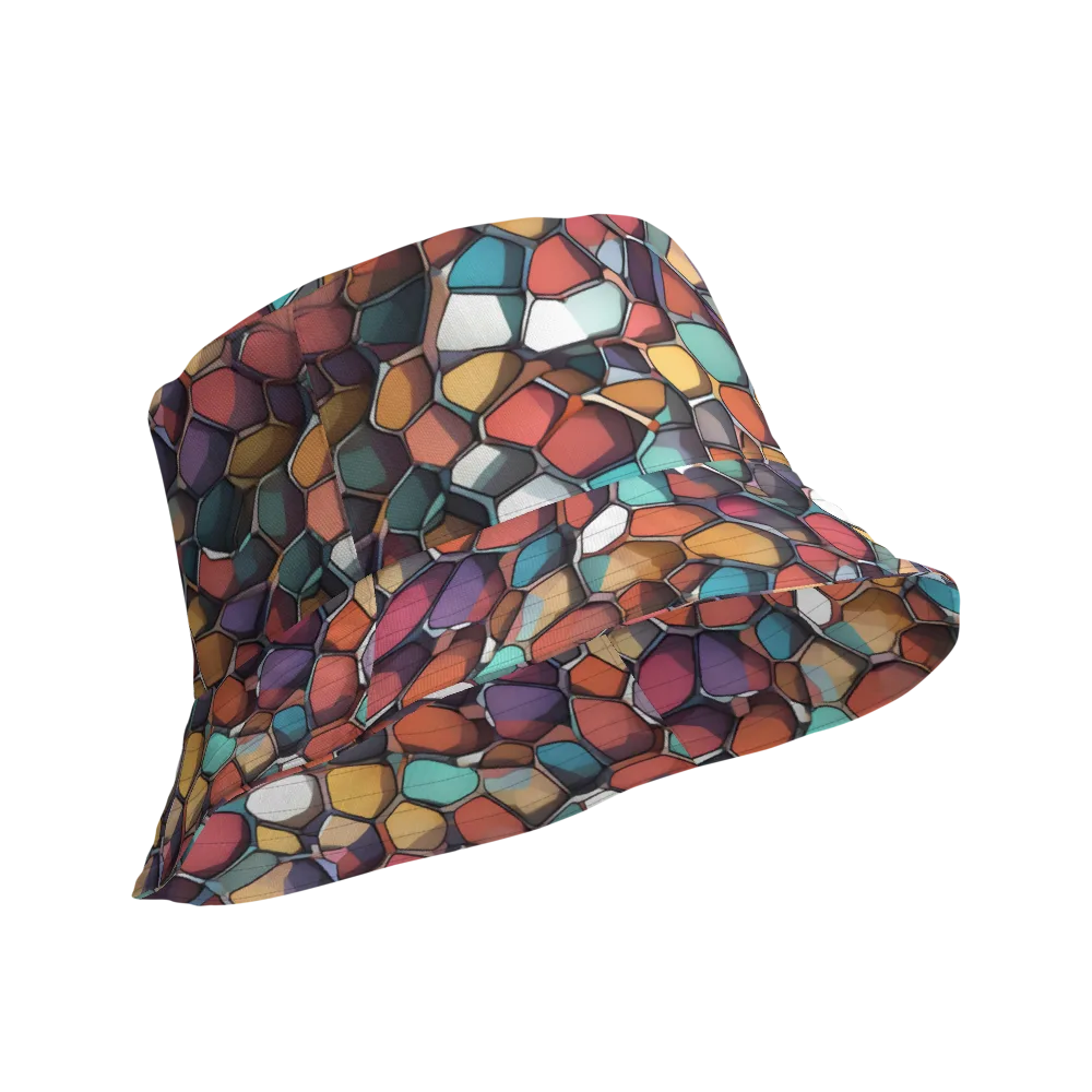 Prism Pebble on Reversible Bucket Hat — Product details Outside