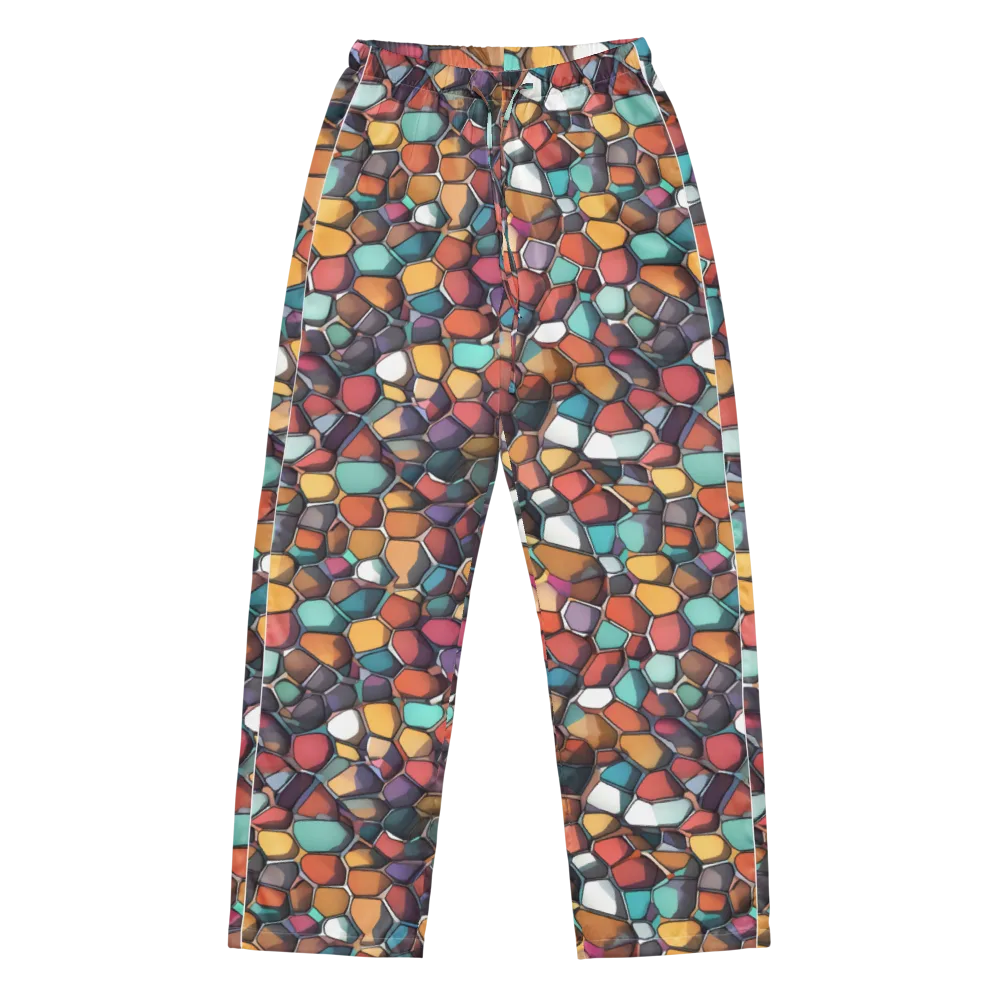 Prism Pebble on Women's Pajama Pants — Front