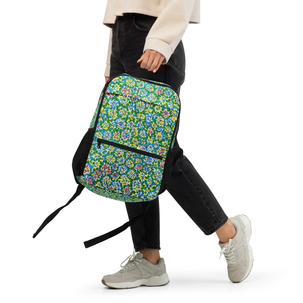 Chromatic Pebble Garden on Utility Backpack — Front