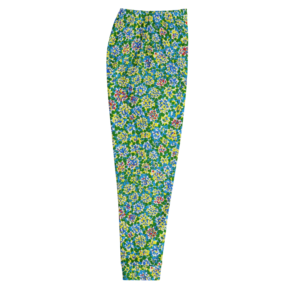Chromatic Pebble Garden on Men's Joggers — Right