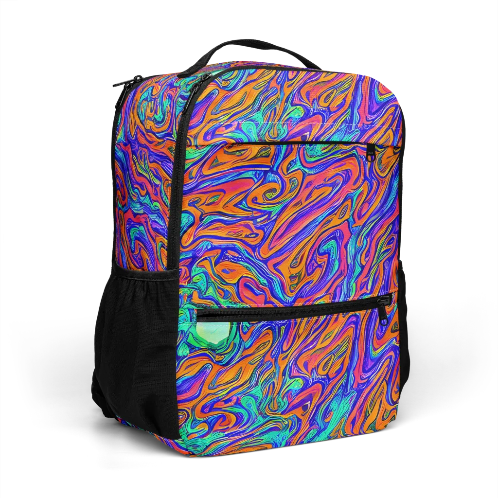 Vivid Melt on Utility Backpack — Right Front