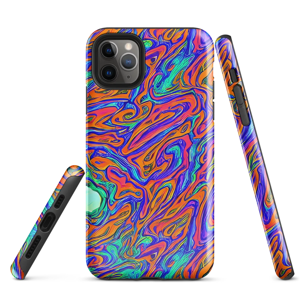 Vivid Melt on Tough Case for iPhone® — Front