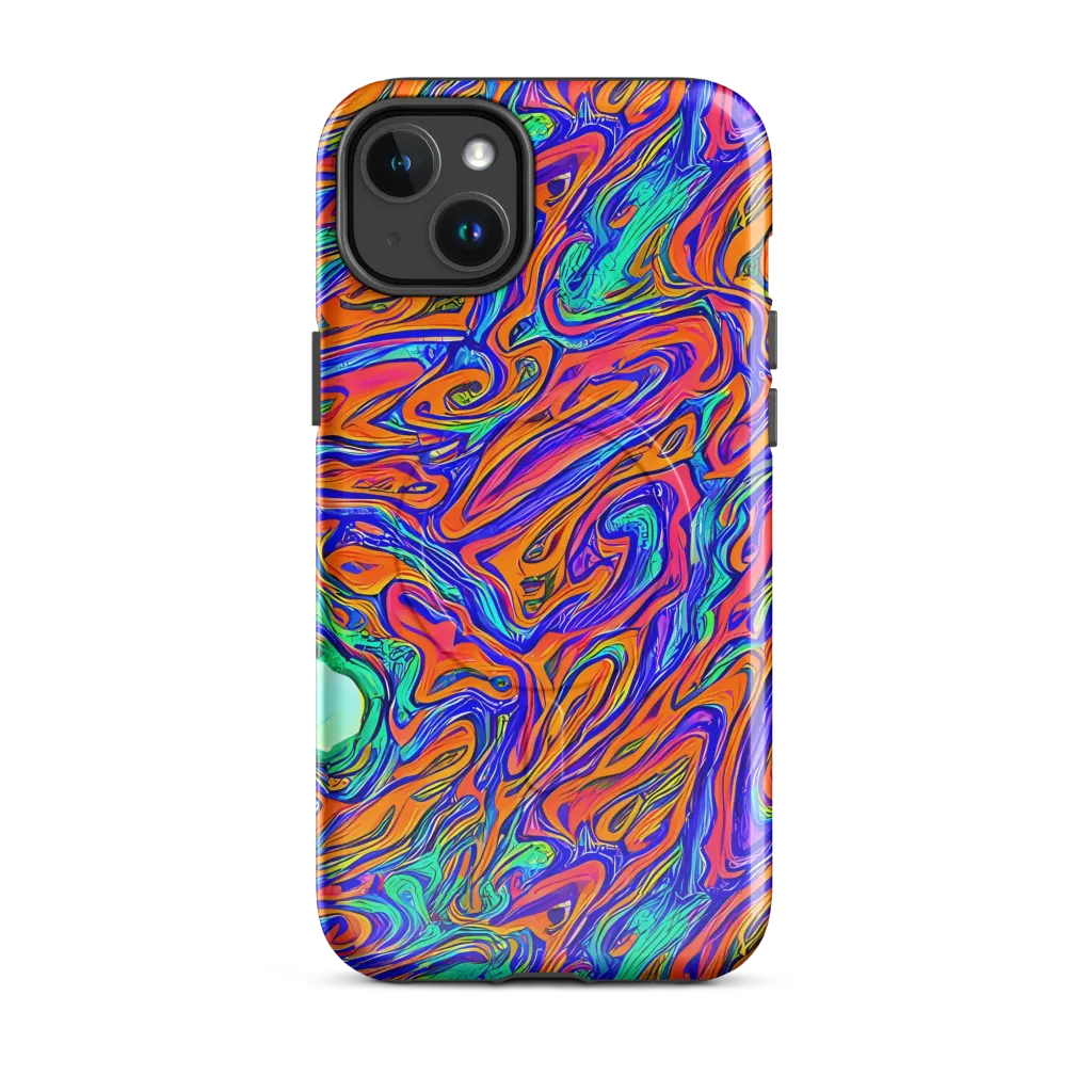 Vivid Melt on MagSafe Tough Case for iPhone® — Front