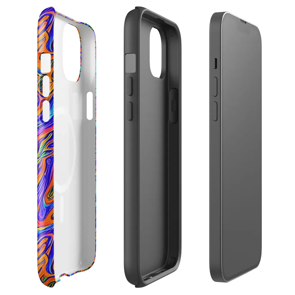 Vivid Melt on MagSafe Tough Case for iPhone® — Front