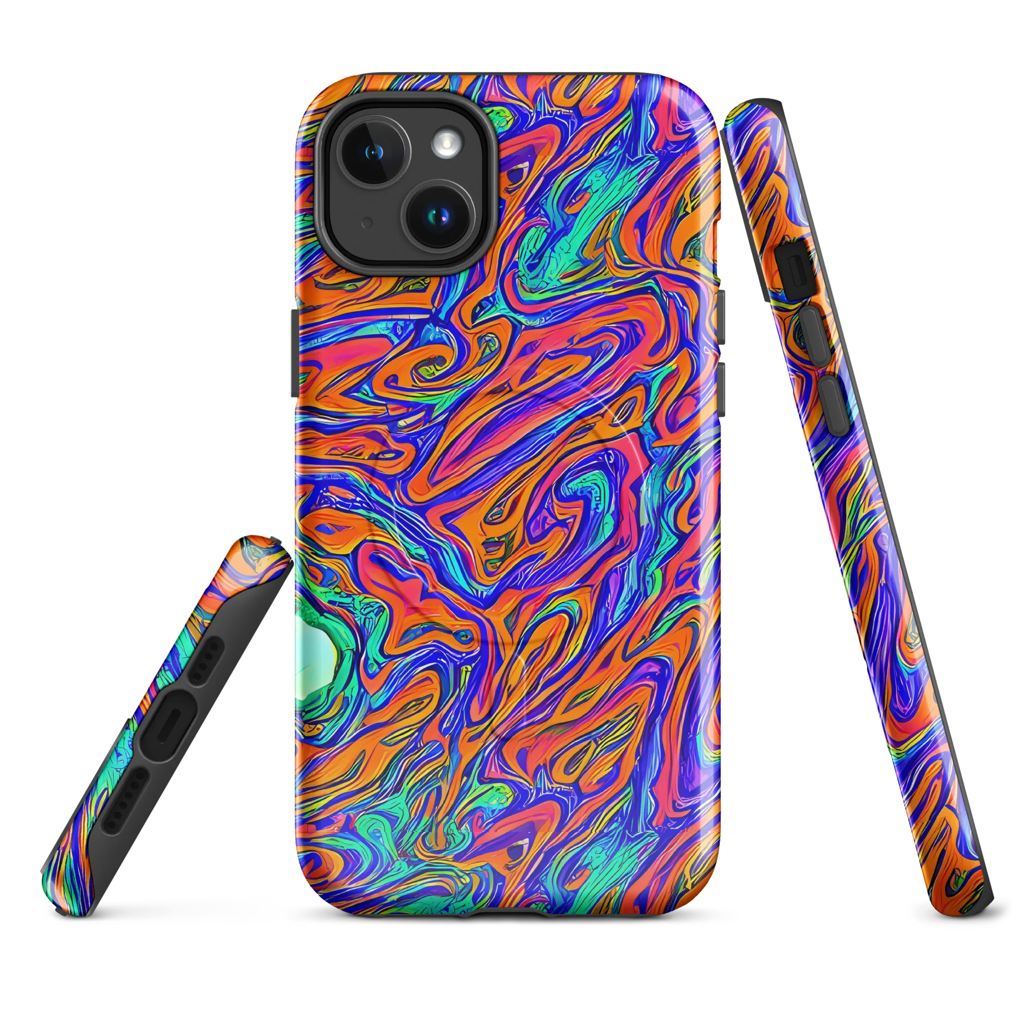 Vivid Melt on MagSafe Tough Case for iPhone® — Front