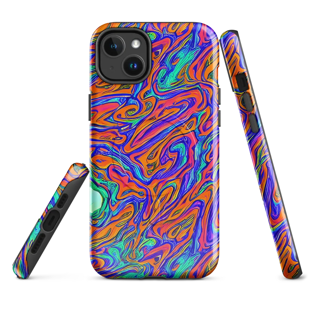 Vivid Melt on MagSafe Tough Case for iPhone® — Front
