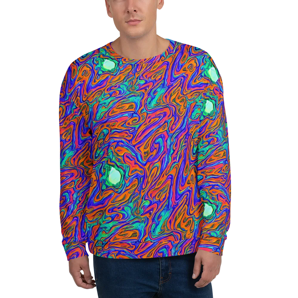 Vivid Melt on Sweatshirt — Front