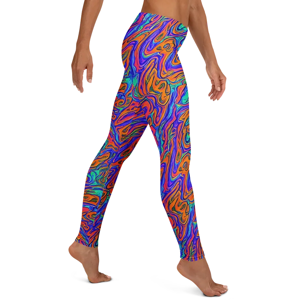 Vivid Melt on Leggings — Right