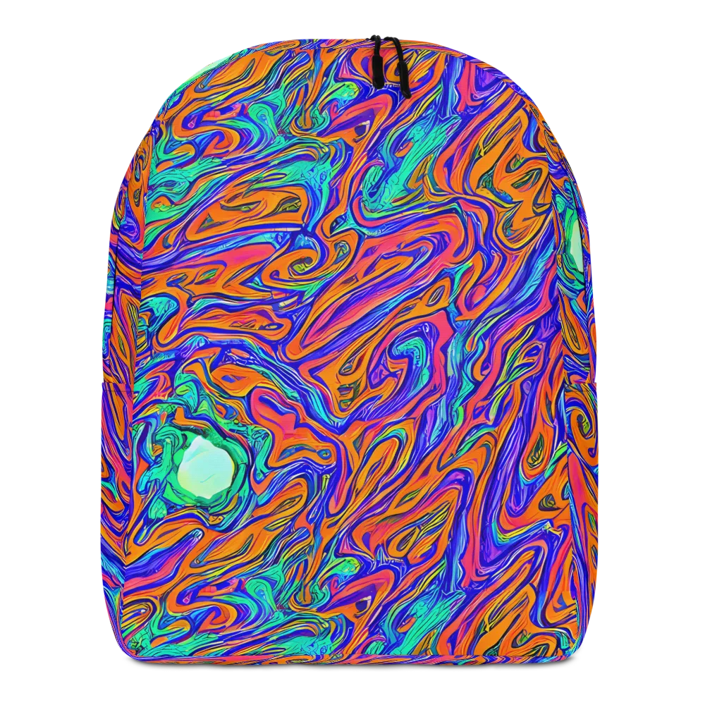 Vivid Melt on Minimalist Backpack — Front