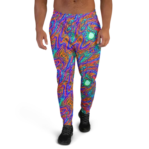 Vivid Melt on a Men's Joggers