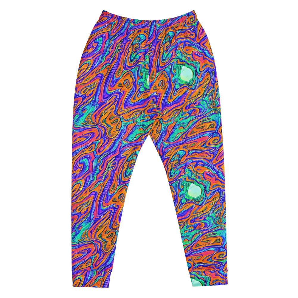 Vivid Melt on Men's Joggers — Front