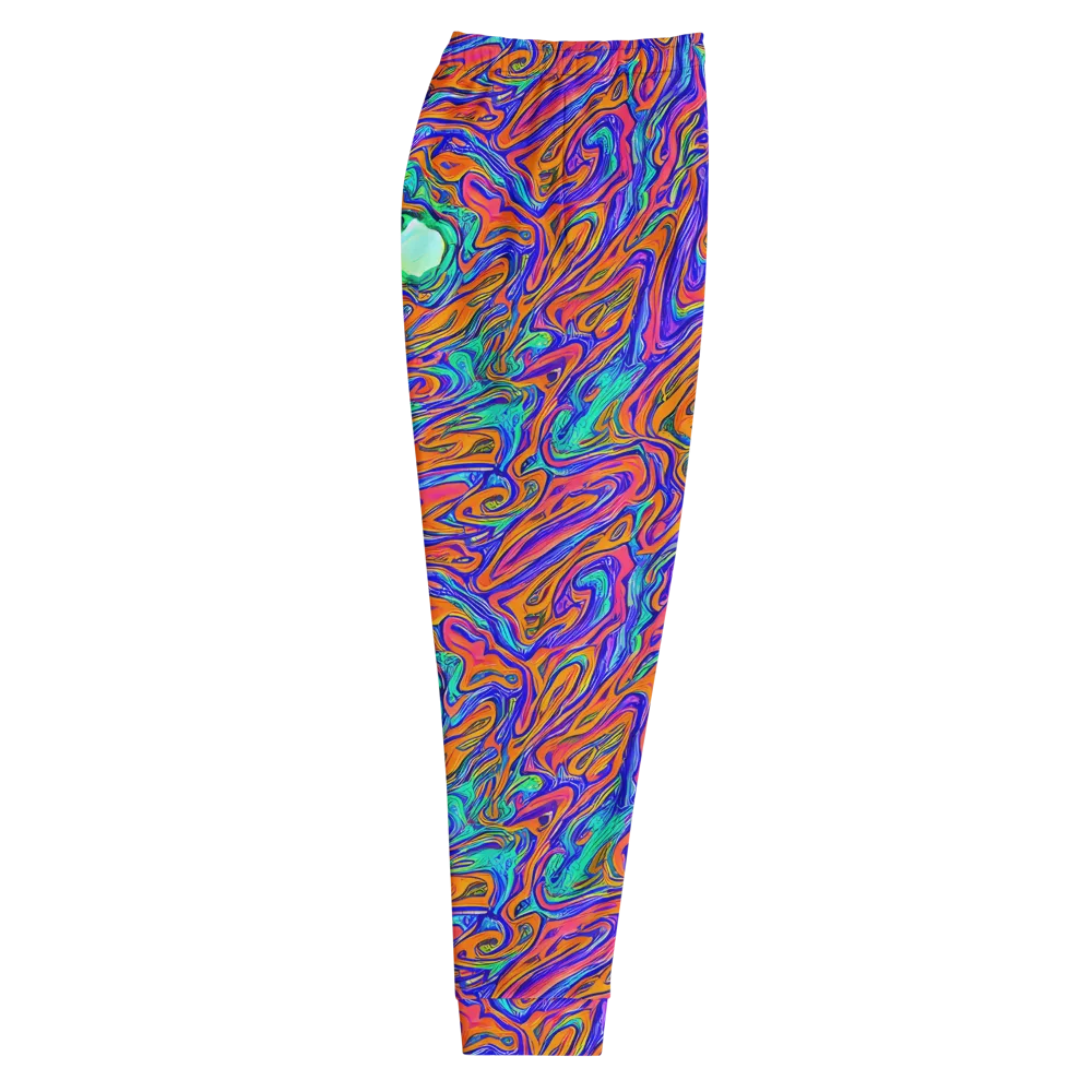 Vivid Melt on Men's Joggers — Right