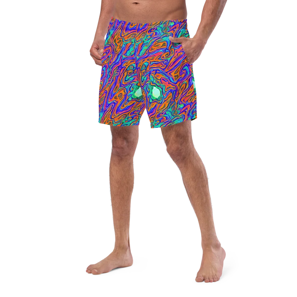 Vivid Melt on Swim Trunks — Left Front