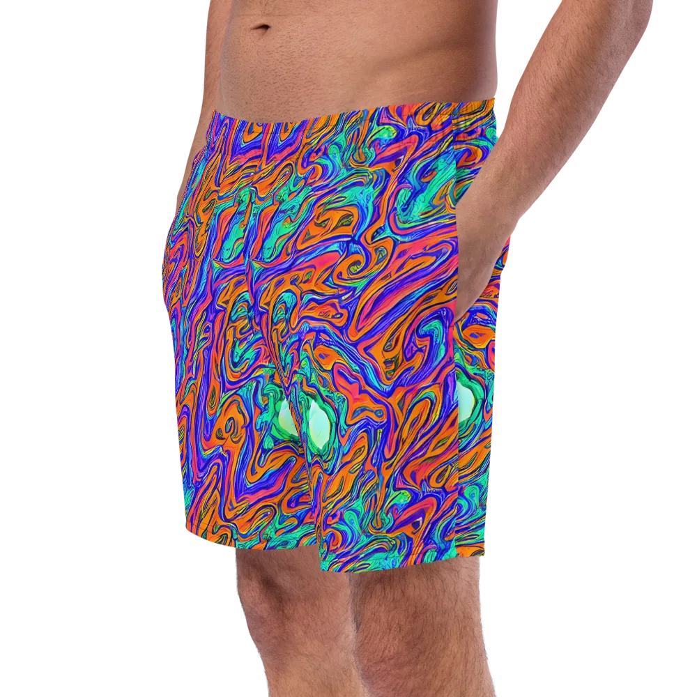 Vivid Melt on Swim Trunks — Left Front