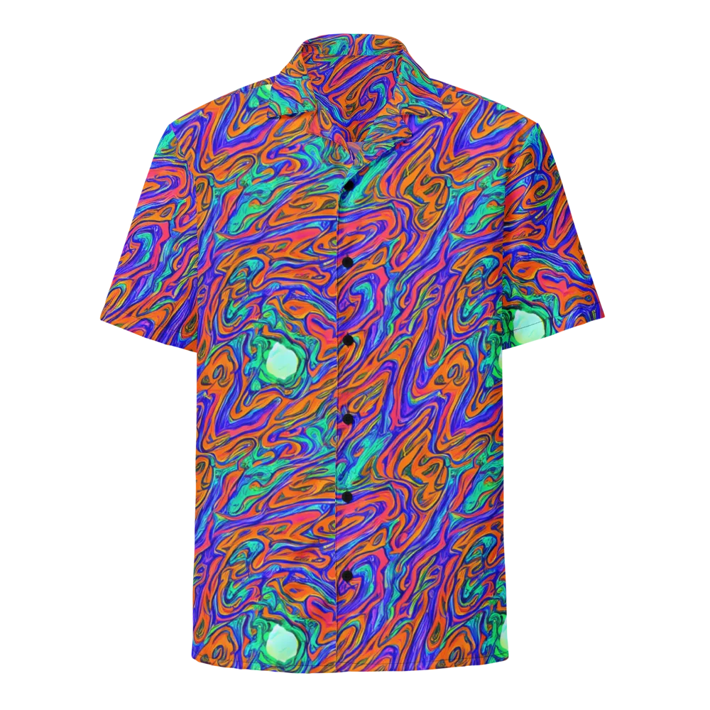 Vivid Melt on Button Shirt — Front