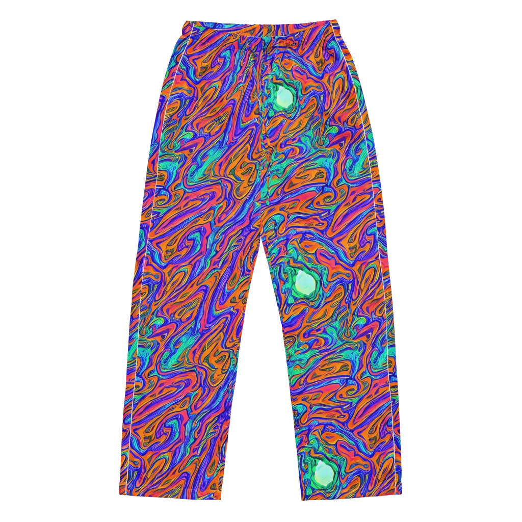 Vivid Melt on Women's Pajama Pants — Front