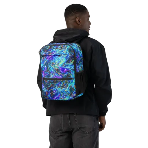 Neon Oceanus on a Utility Backpack