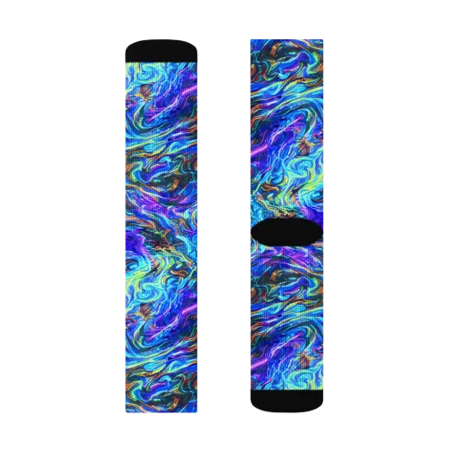 Neon Oceanus on a Socks