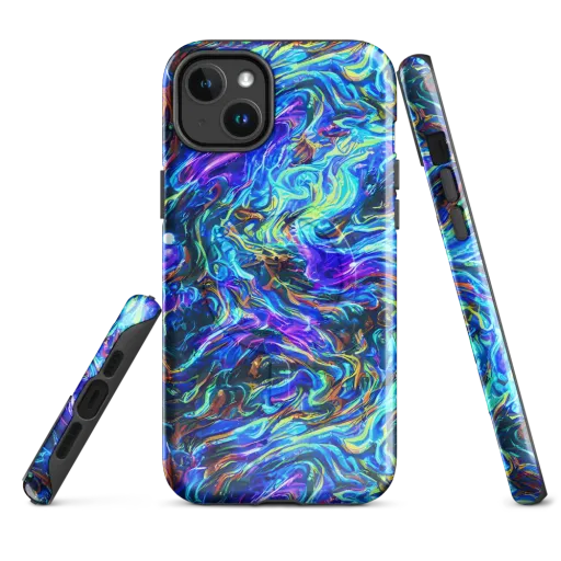 Neon Oceanus on a MagSafe Tough Case for iPhone®