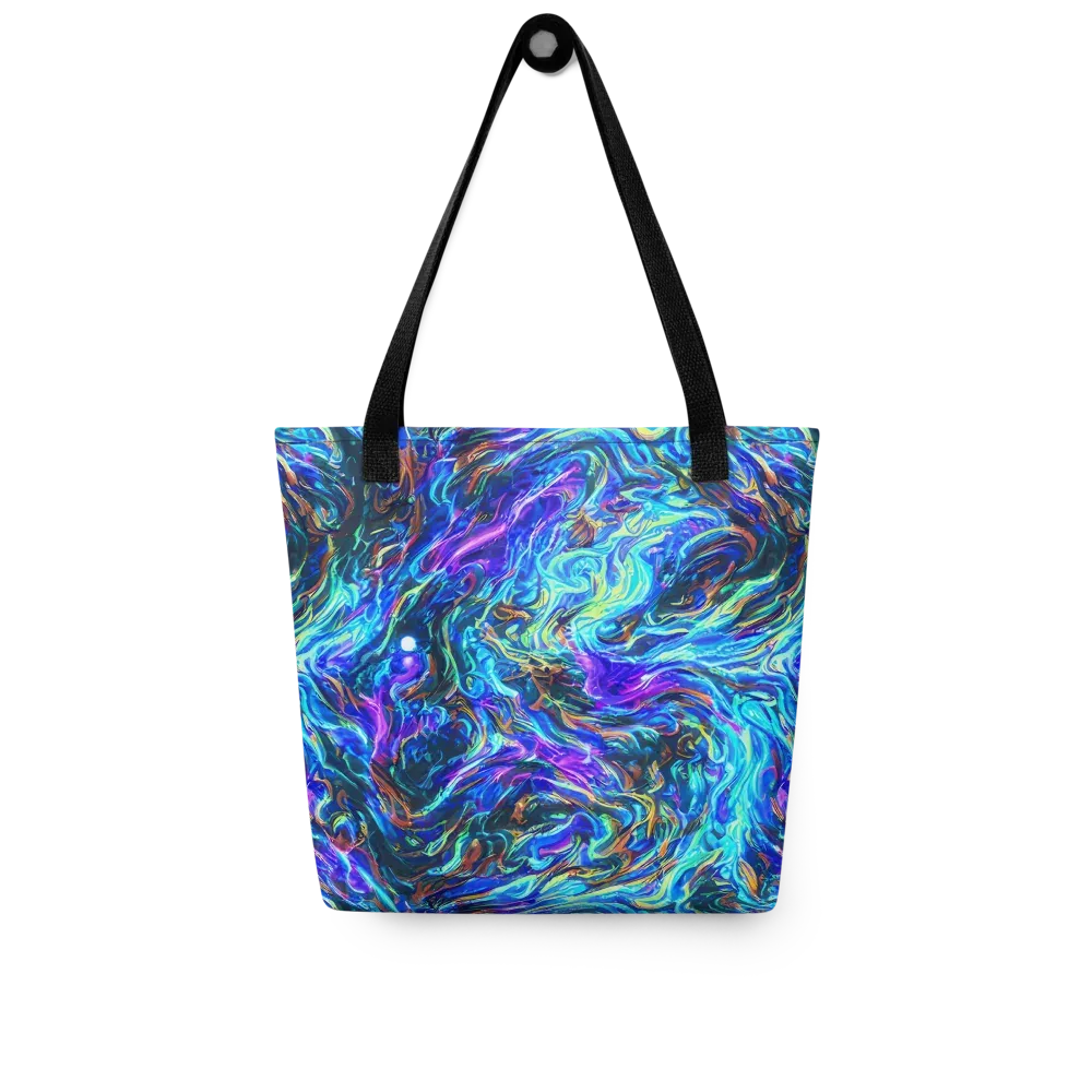Neon Oceanus on Tote Bag — Front
