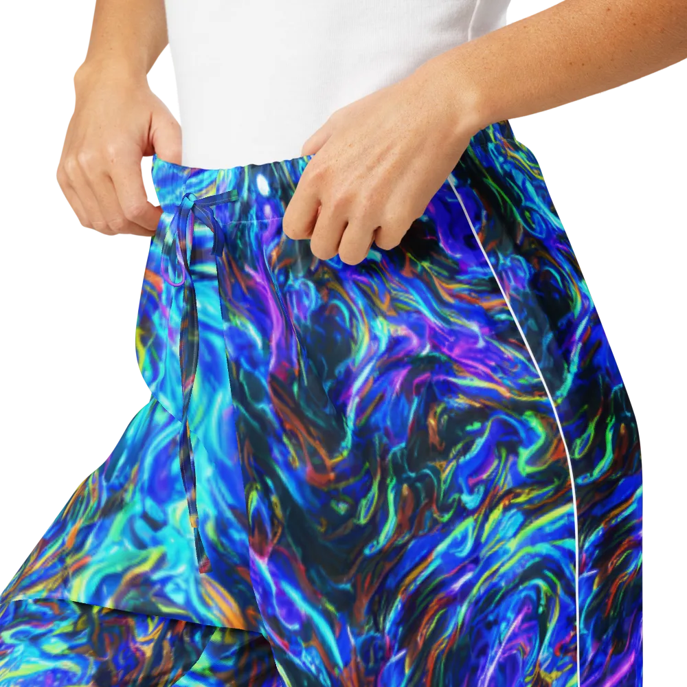 Neon Oceanus on Women's Pajama Pants — Product details
