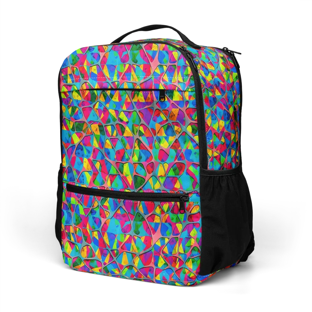Chromatic Web on Utility Backpack — Left Front