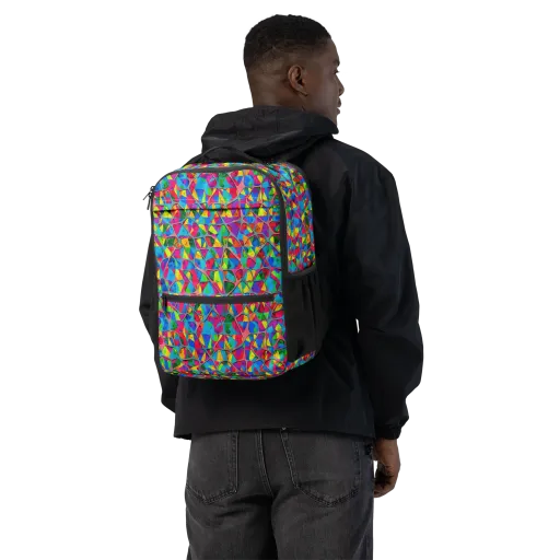 Chromatic Web on a Utility Backpack