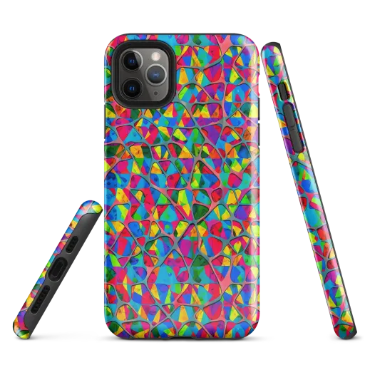 Chromatic Web on a Tough Case for iPhone®