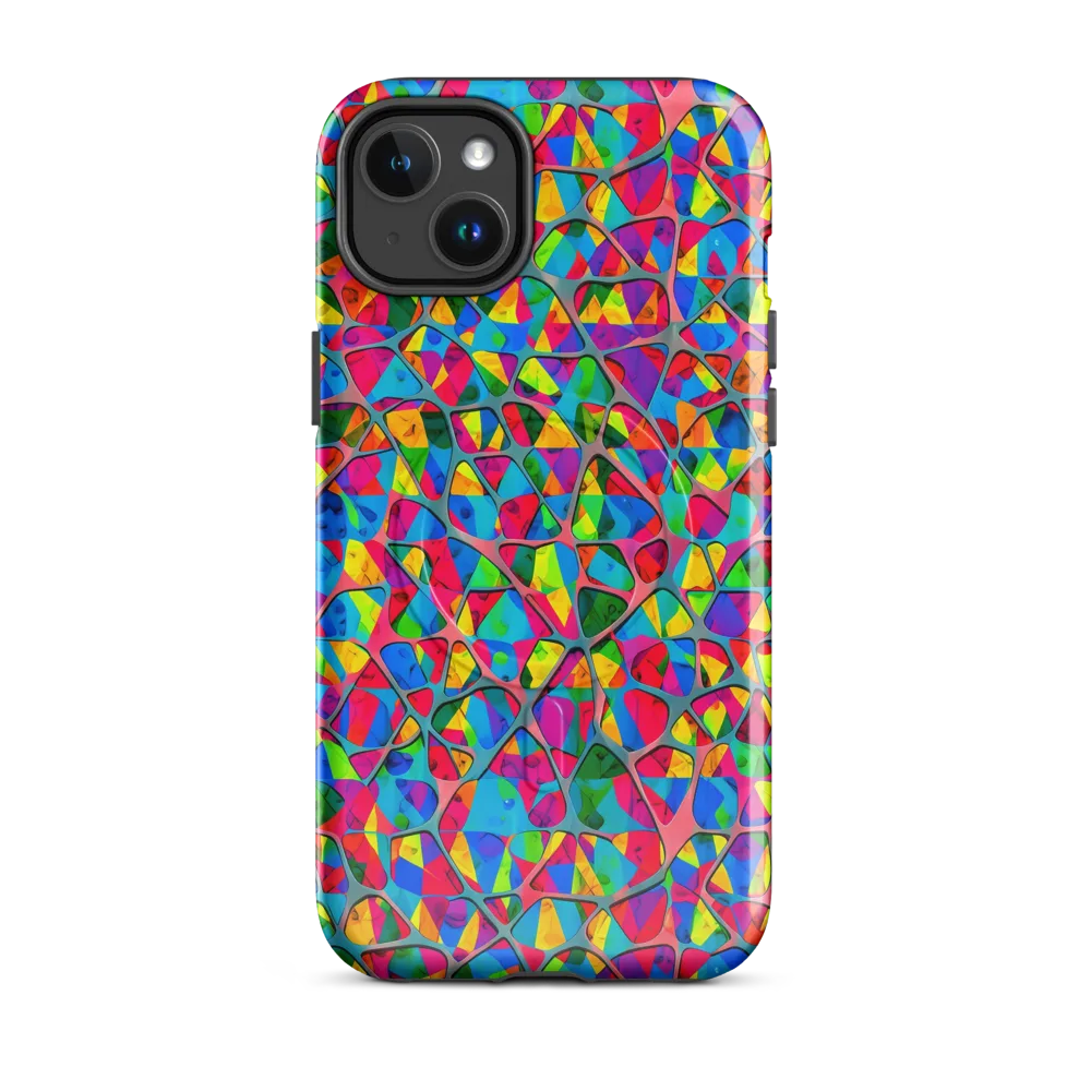 Chromatic Web on MagSafe Tough Case for iPhone® — Front