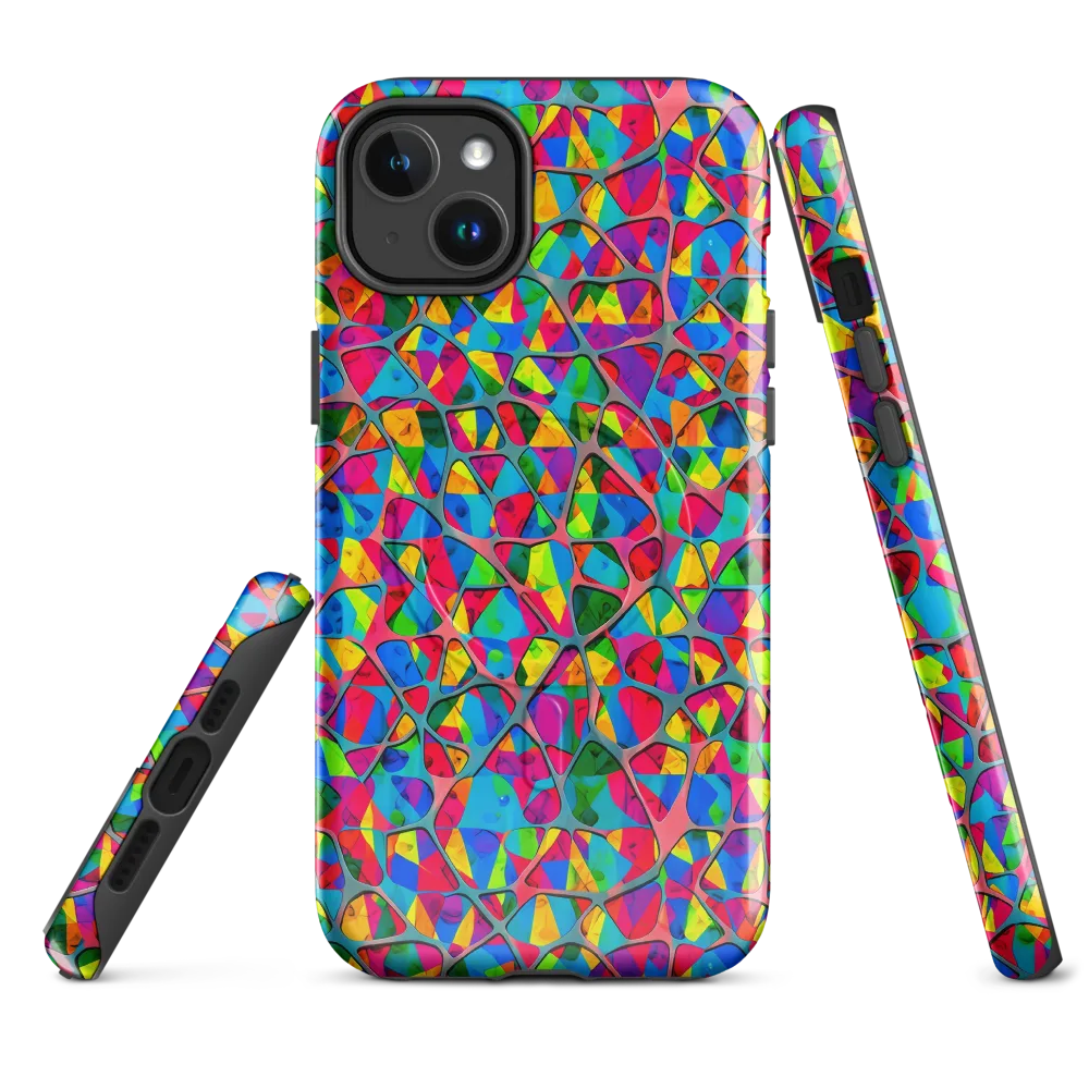 Chromatic Web on MagSafe Tough Case for iPhone® — Front