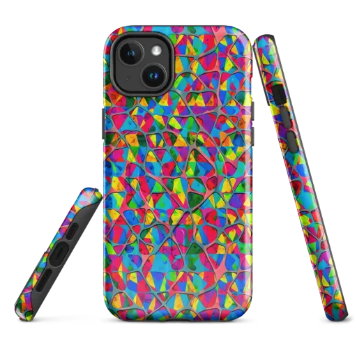 Chromatic Web on a MagSafe Tough Case for iPhone®