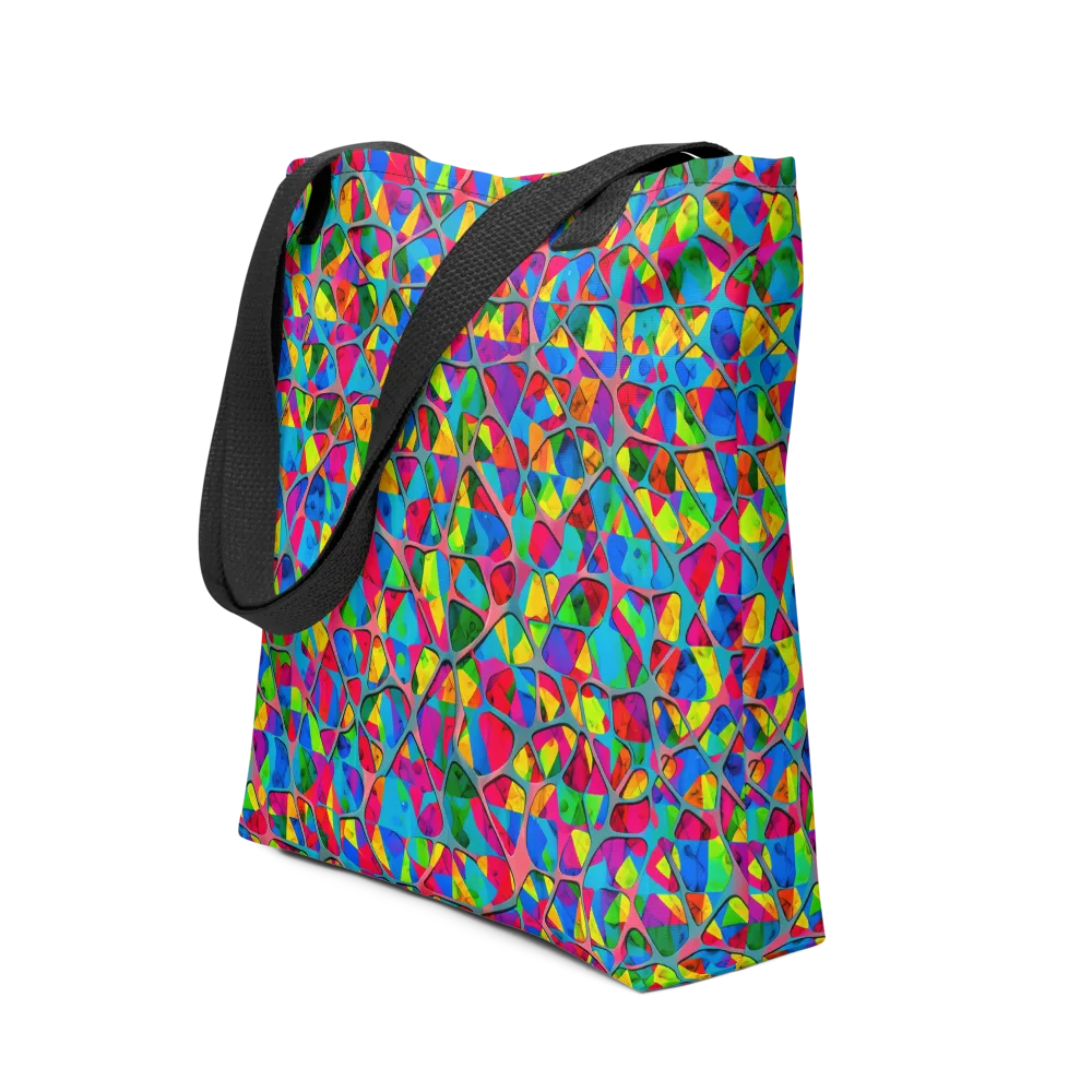Chromatic Web on Tote Bag — Front