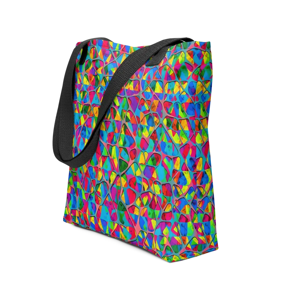 Chromatic Web on Tote Bag — Front