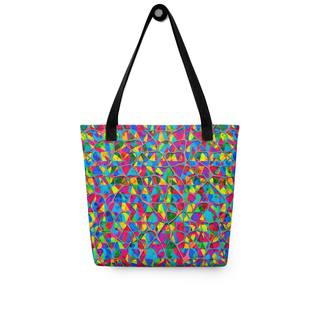 Chromatic Web on Tote Bag — Front