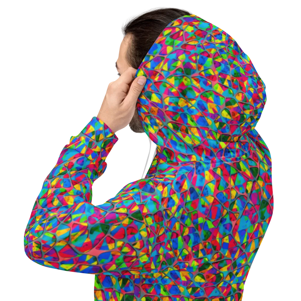 Chromatic Web on Hoodie — Back