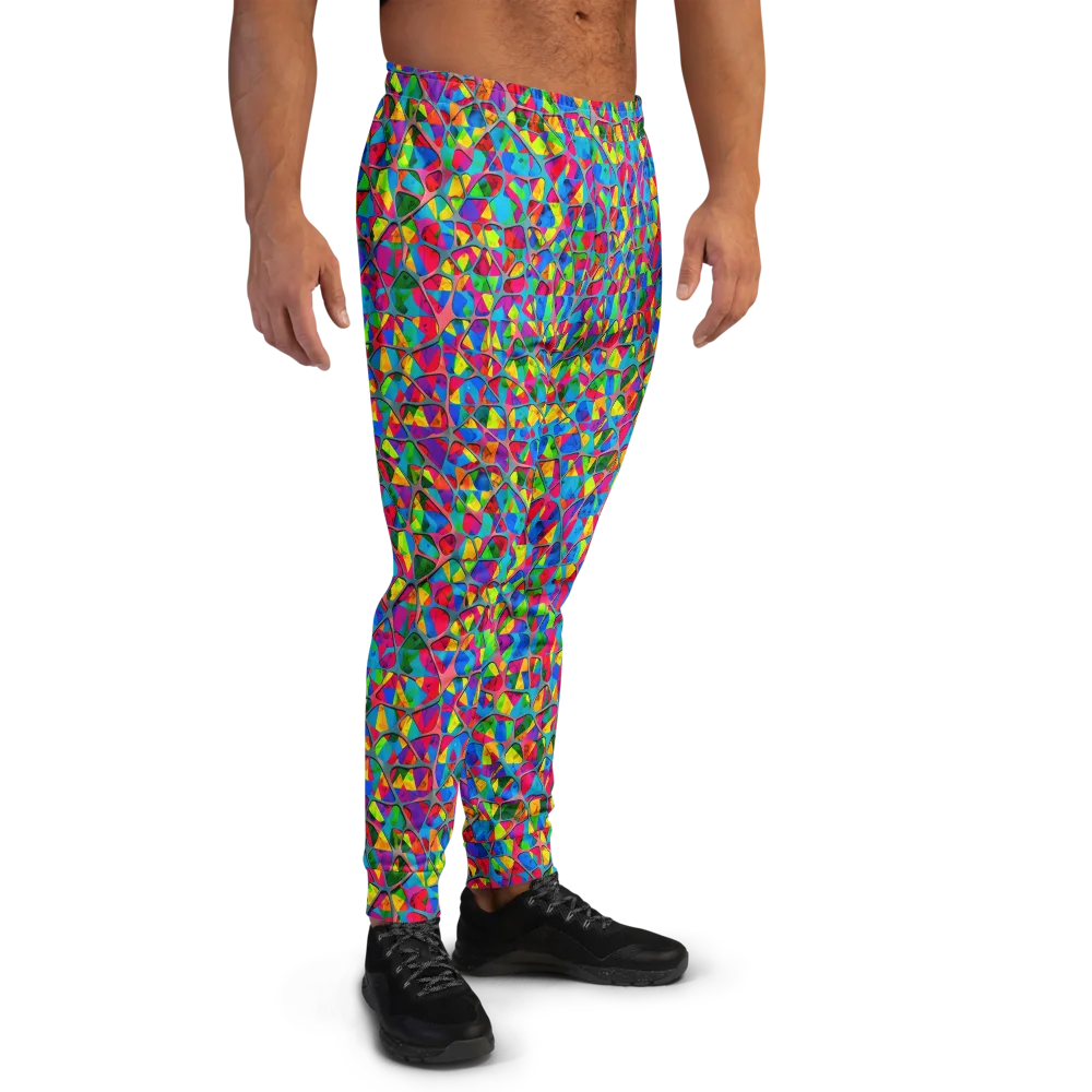 Chromatic Web on Men's Joggers — Right