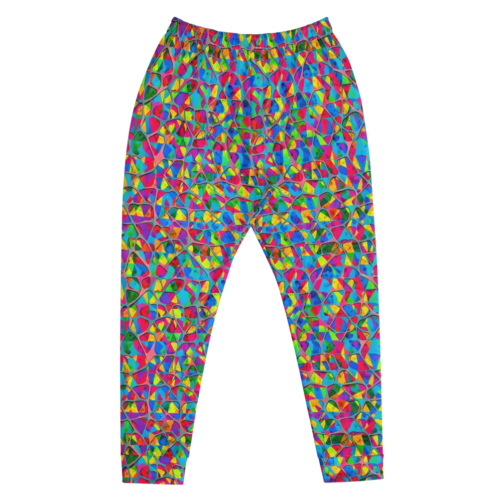 Chromatic Web on Men's Joggers — Front