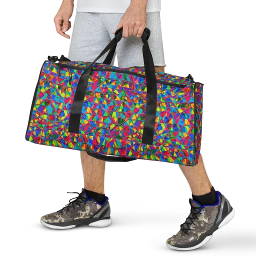 Chromatic Web on a Duffle Bag