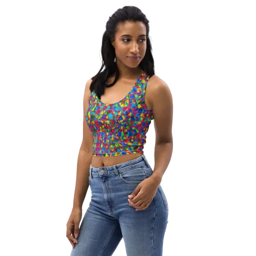 Chromatic Web on a Crop Top