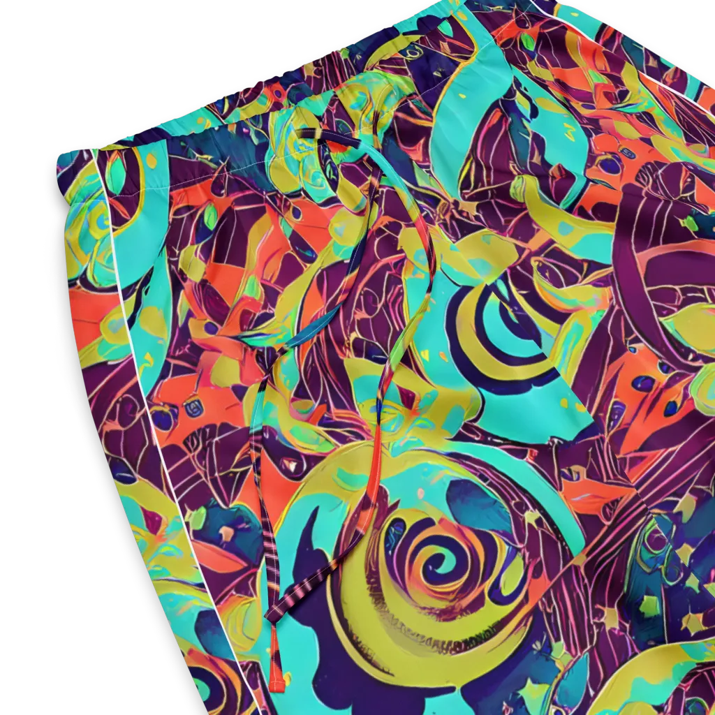 Vivid Spiral Tide on Women's Pajama Pants — Product details