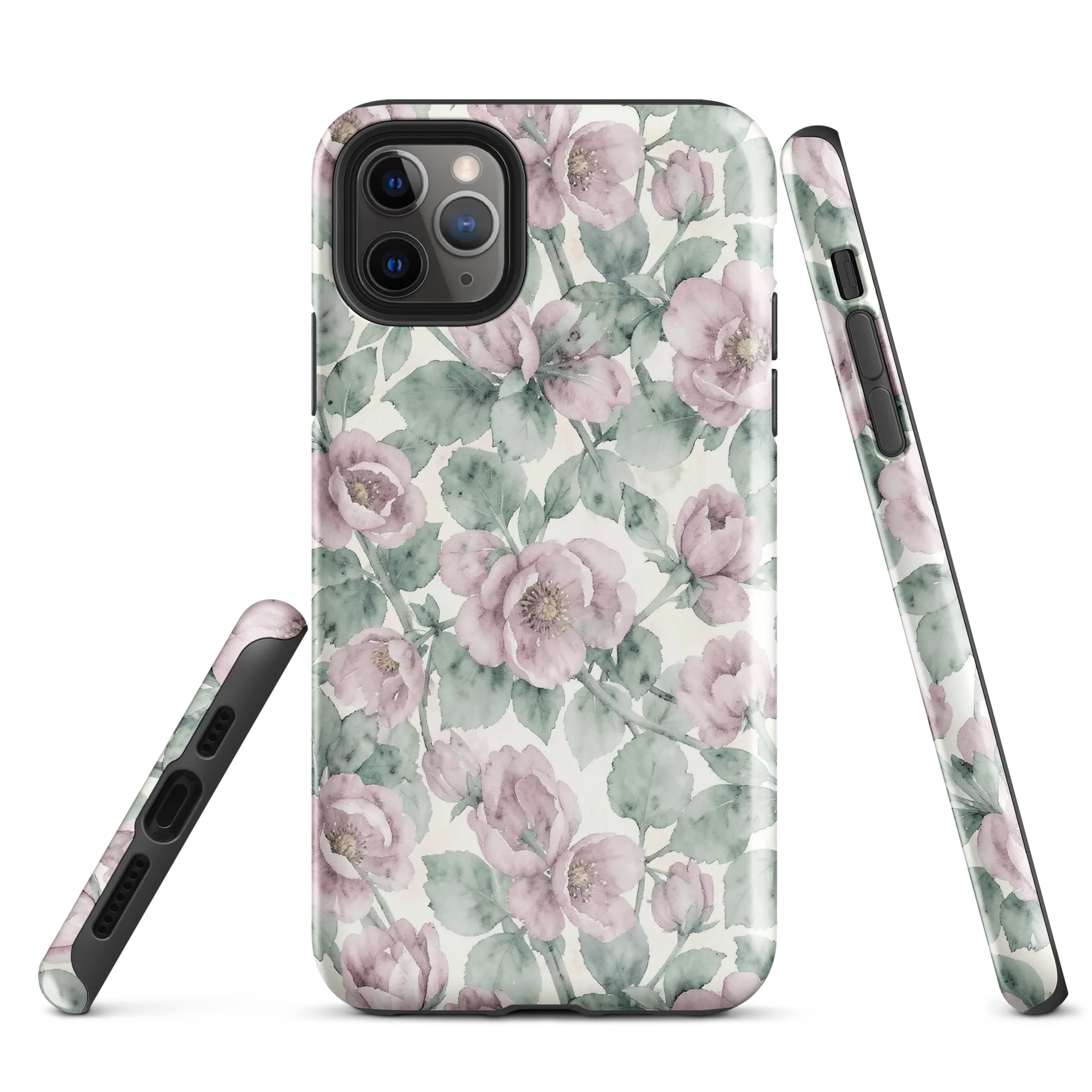 Blush Herbarium on Tough Case for iPhone® — Front