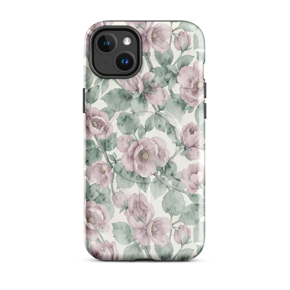 Blush Herbarium on MagSafe Tough Case for iPhone® — Front