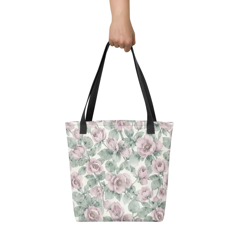 Blush Herbarium on Tote Bag — Front