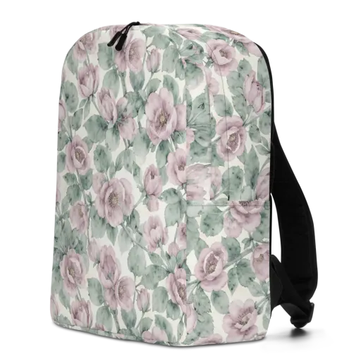 Blush Herbarium on a Minimalist Backpack