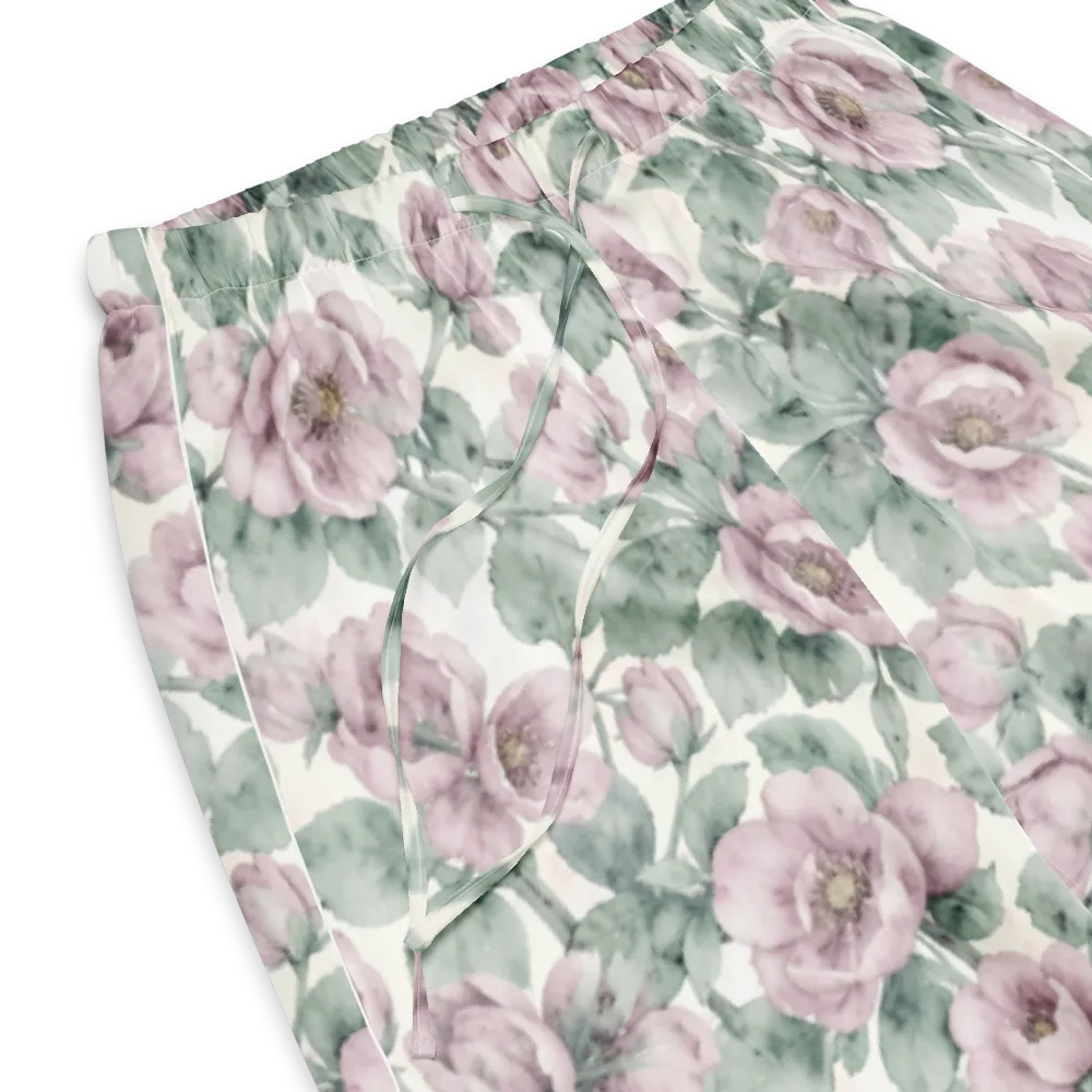 Blush Herbarium on Women's Pajama Pants — Product details
